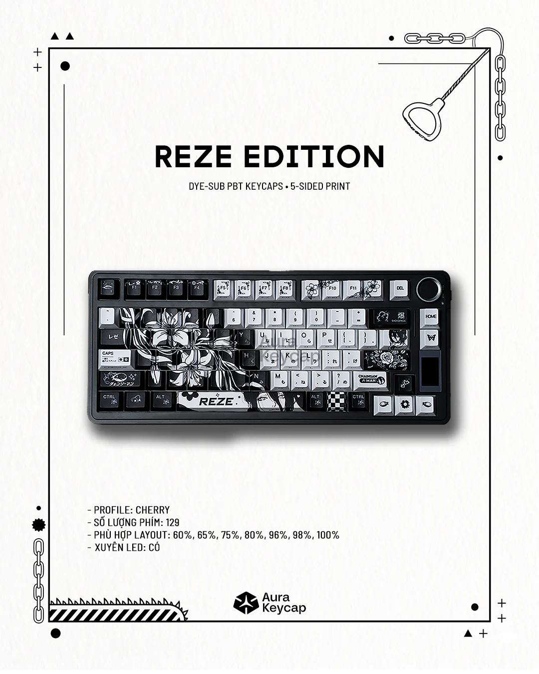 Reze Edition — ảnh thiết kế nguyên khung