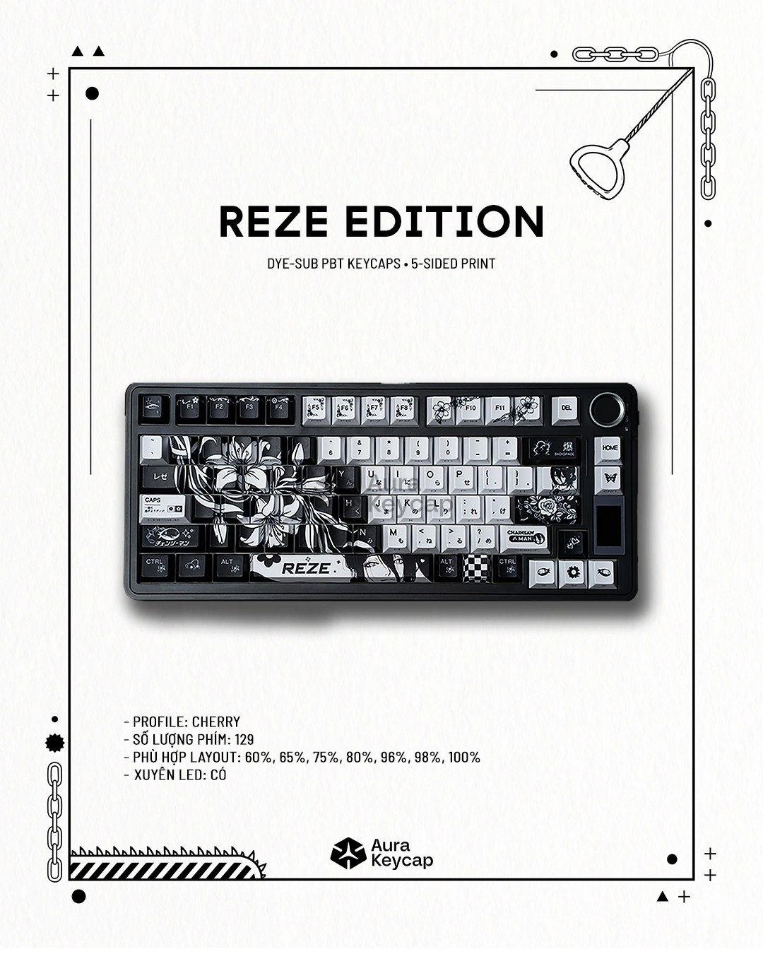 Reze Edition — ảnh thiết kế nguyên khung